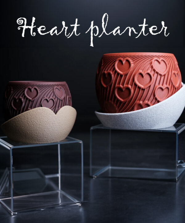 Heart planter
